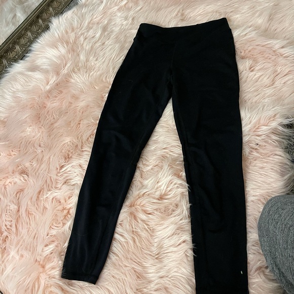 LULULEMON BLACK MESH LEGGINGS HIGH WAISTED LULU - Picture 4 of 5